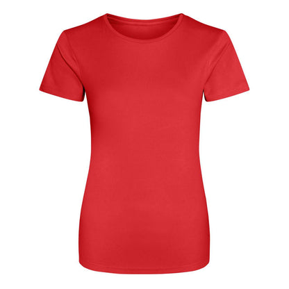 WOMEN'S COOL T - Fire Red - colorimageurl