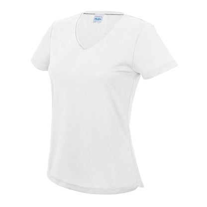 V NECK WOMEN'S COOL T - Arctic White - Main