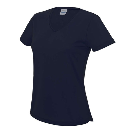 V NECK WOMEN'S COOL T - French Navy - Main
