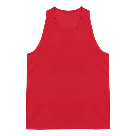 KIDS COOL VEST - Fire Red - colorimageurl