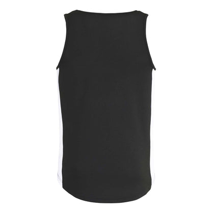 MEN'S COOL CONTRAST VEST - Sun Yellow/Jet Black - Additional