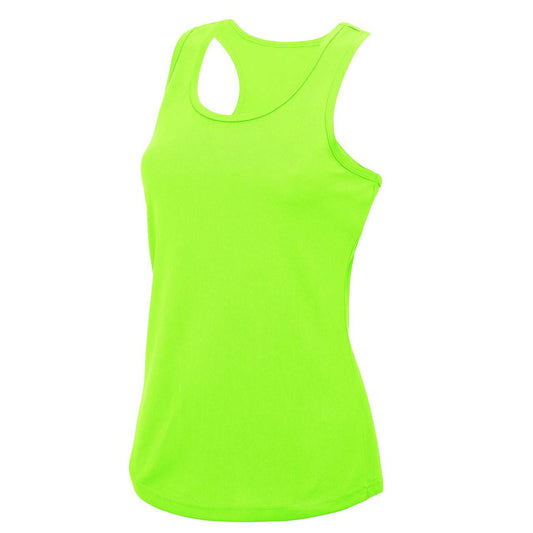 WOMEN'S COOL VEST - Electric Green - colorimageurl