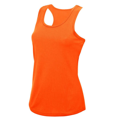 WOMEN'S COOL VEST - Electric Orange - colorimageurl