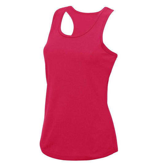 WOMEN'S COOL VEST - Hot Pink - colorimageurl