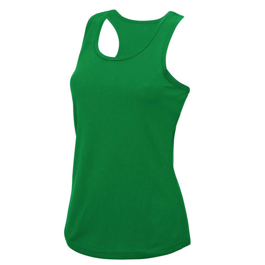 WOMEN'S COOL VEST - Kelly Green - colorimageurl