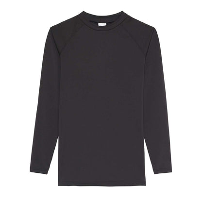 MEN'S COOL LONG SLEEVE BASE LAYER - Jet Black - Model