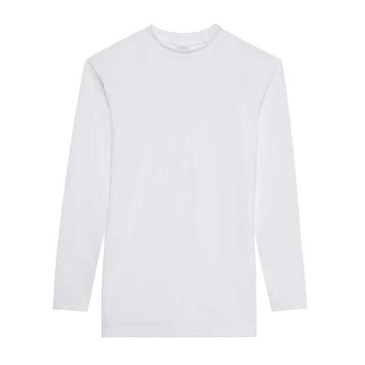 MEN'S COOL LONG SLEEVE BASE LAYER - Arctic White - Main