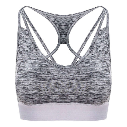 GIRLIE CROSS BACK CROP TOP - Jet Black - modelimageurl