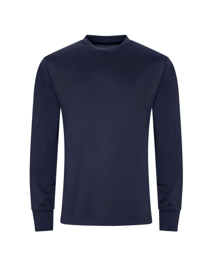 LONG SLEEVE ACTIVE T - French Navy - colorimageurl