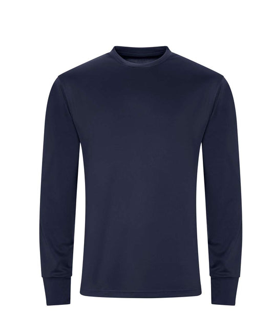 LONG SLEEVE ACTIVE T - French Navy - colorimageurl