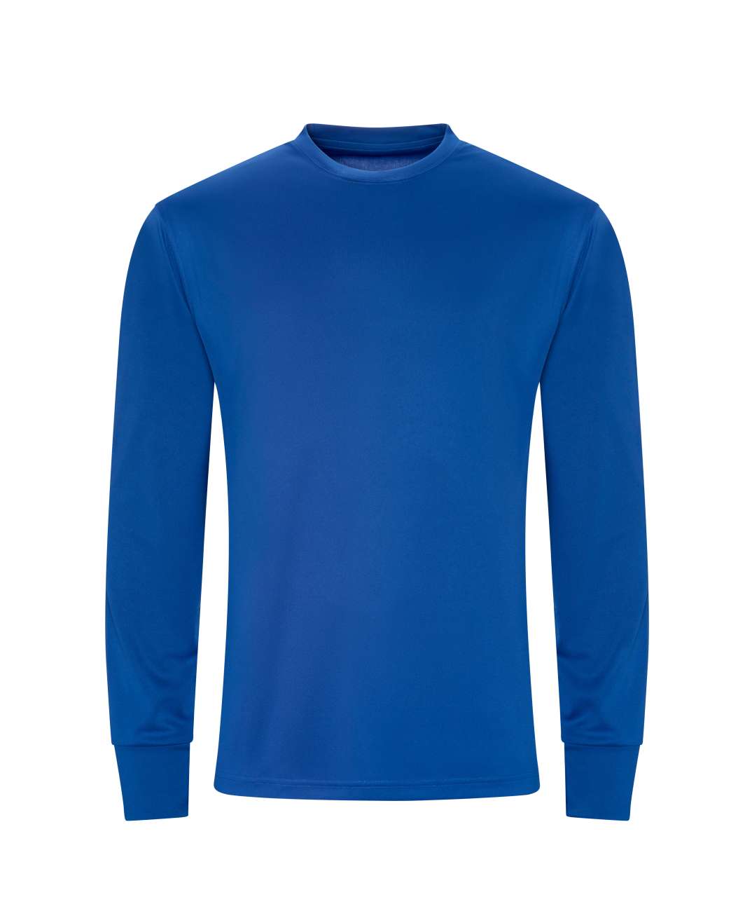 LONG SLEEVE ACTIVE T - Royal Blue - colorimageurl