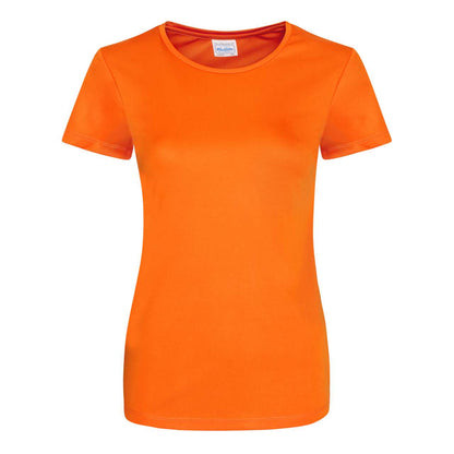 WOMEN'S COOL SMOOTH T - Electric Orange - colorimageurl