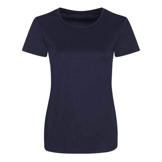 WOMEN'S COOL SMOOTH T - French Navy - colorimageurl