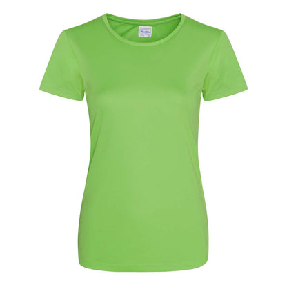 WOMEN'S COOL SMOOTH T - Lime Green - colorimageurl