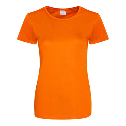 WOMEN'S COOL SMOOTH T - Orange Crush - colorimageurl