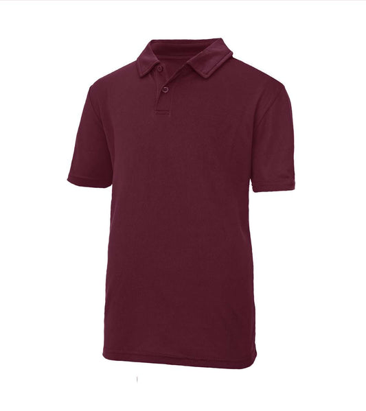 KIDS COOL POLO - Burgundy - colorimageurl