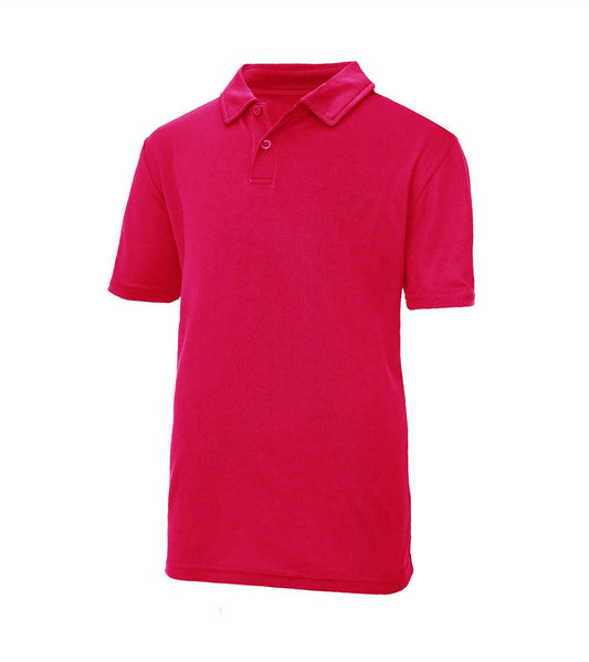 KIDS COOL POLO - Hot Pink - colorimageurl
