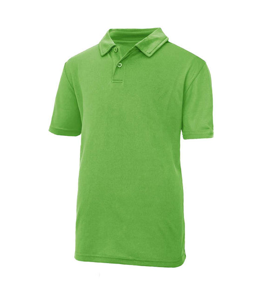 KIDS COOL POLO - Lime Green - colorimageurl