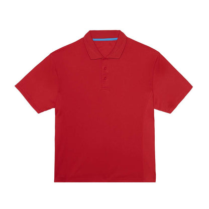 SUPERCOOL PERFORMANCE  POLO - Fire Red - colorimageurl