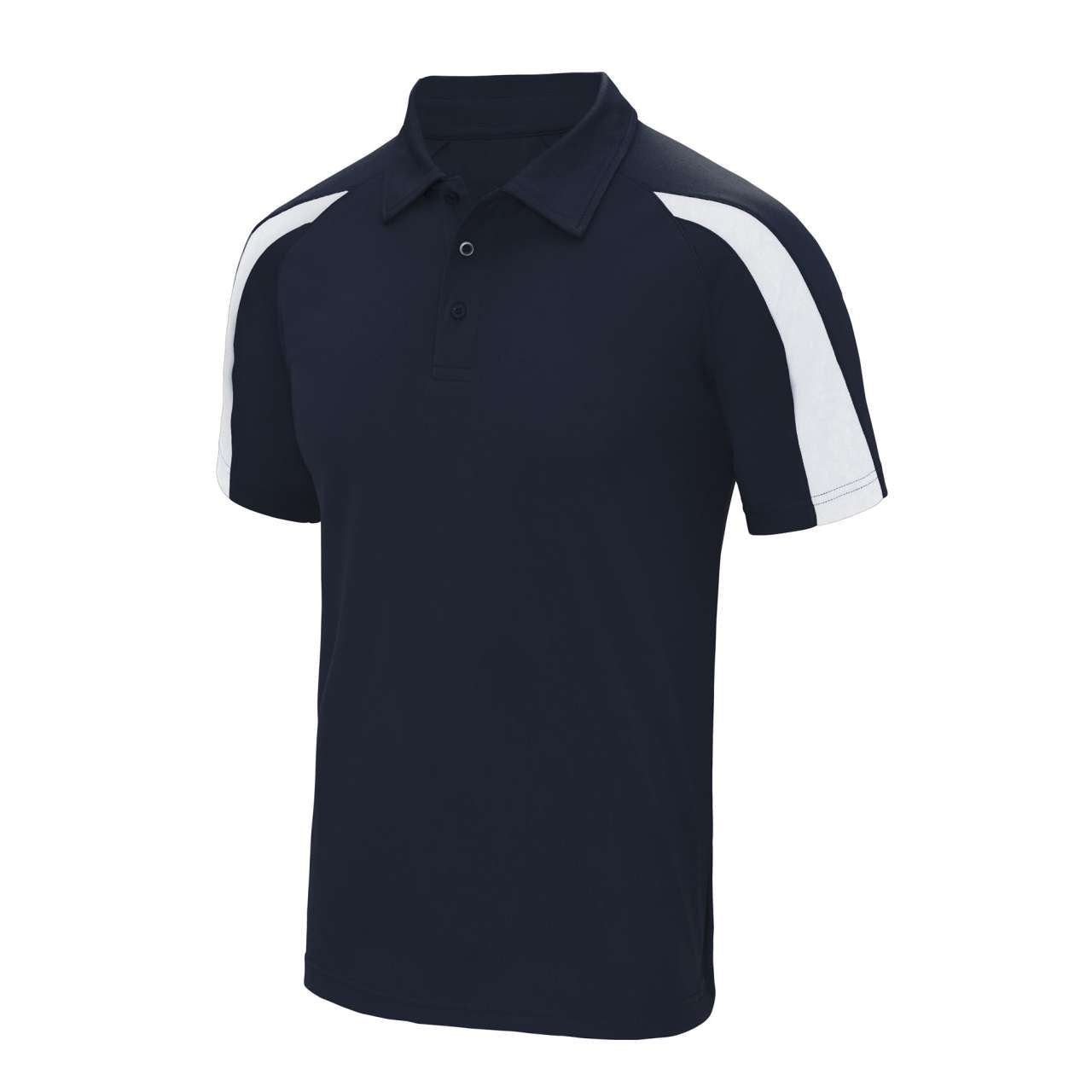 CONTRAST COOL POLO - French Navy/Arctic White - colorimageurl