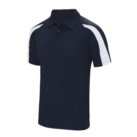 CONTRAST COOL POLO - French Navy/Arctic White - colorimageurl