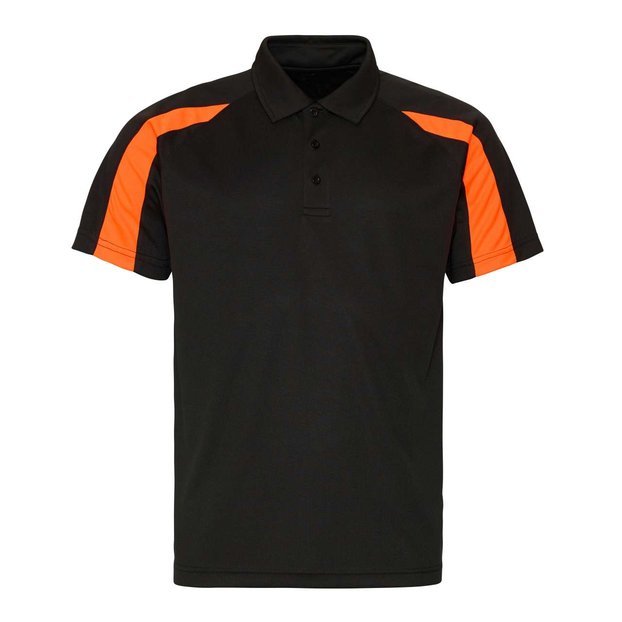 JC043 Jet Black/Electric Orange