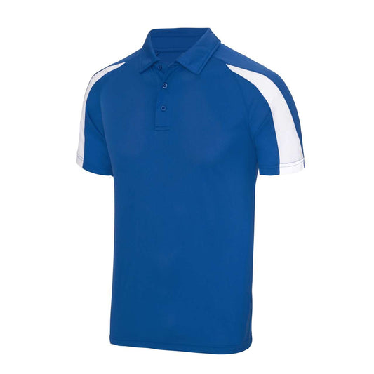 CONTRAST COOL POLO - Royal Blue/Arctic White - colorimageurl
