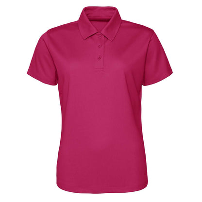 WOMEN'S COOL POLO - Hot Pink - colorimageurl