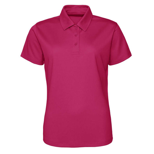 WOMEN'S COOL POLO - Hot Pink - colorimageurl