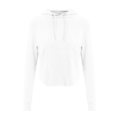 GIRLIE CROSS BACK HOODIE - Arctic White - colorimageurl