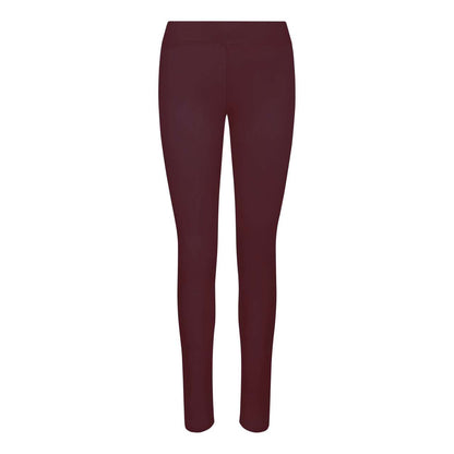 WOMEN'S COOL WORKOUT LEGGING - Burgundy - colorimageurl