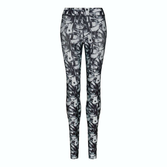 WOMEN'S COOL PRINTED LEGGING - Monochrome Madness - colorimageurl