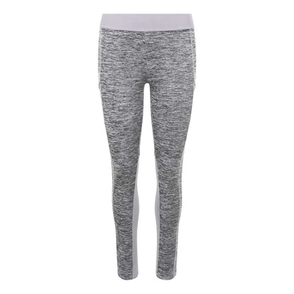 GIRLIE COOL DYNAMIC LEGGINGS - Black Slate Melange/Jet Black - modelimageurl