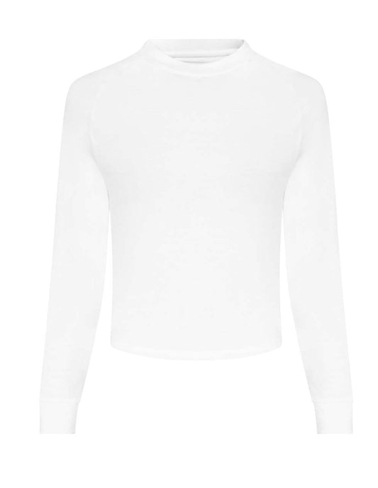 WOMEN'S CROSS BACK T - Arctic White - colorimageurl