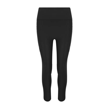 WOMEN'S COOL SEAMLESS LEGGING - Jet Black - colorimageurl