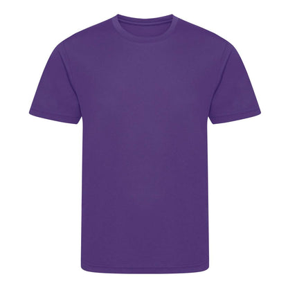 KIDS RECYCLED COOL  T - Purple - colorimageurl