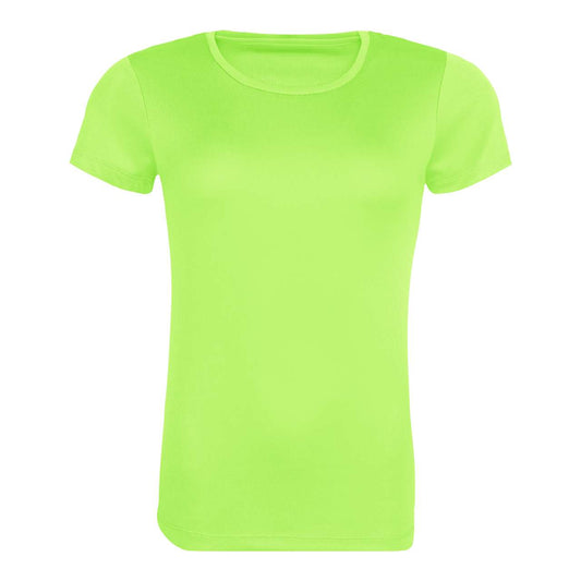 WOMEN'S RECYCLED COOL T - Electric Green - colorimageurl