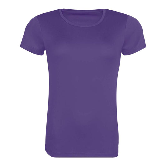 WOMEN'S RECYCLED COOL T - Purple - colorimageurl