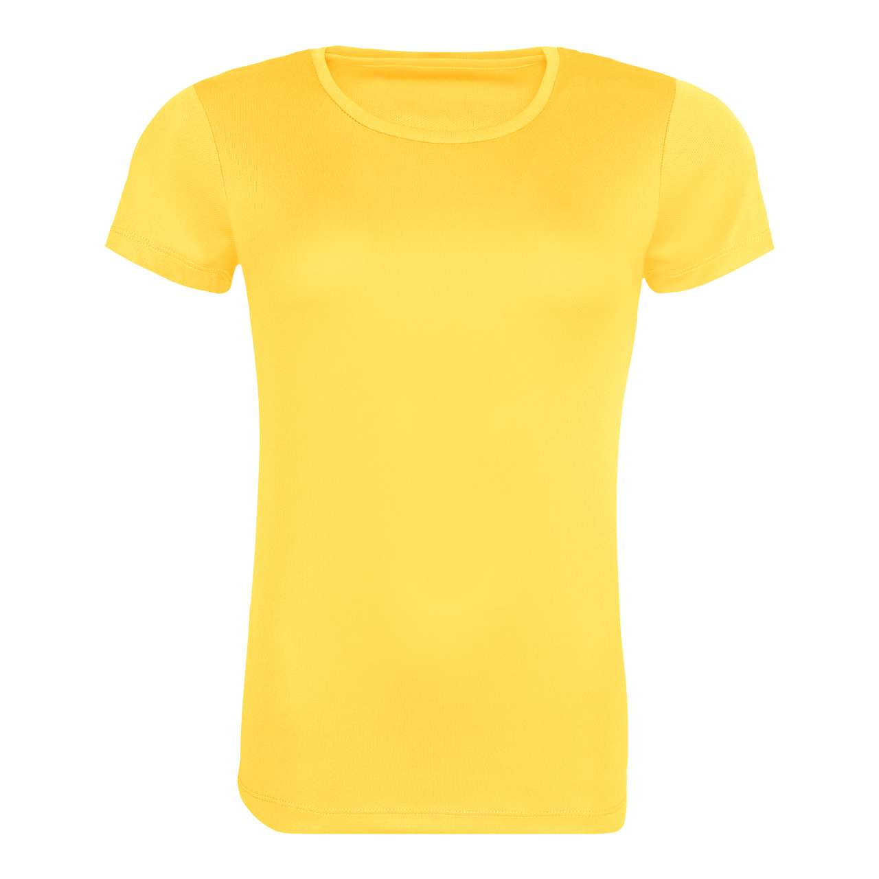 WOMEN'S RECYCLED COOL T - Sun Yellow - colorimageurl