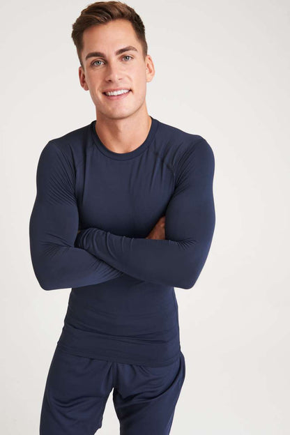 ACTIVE RECYCLED BASELAYER - Jet Black - modelimageurl