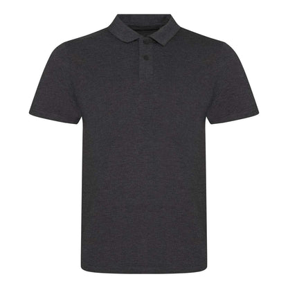 TRI-BLEND POLO - Heather Charcoal - colorimageurl
