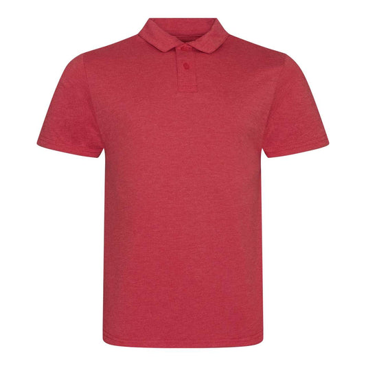 TRI-BLEND POLO - Heather Red - colorimageurl