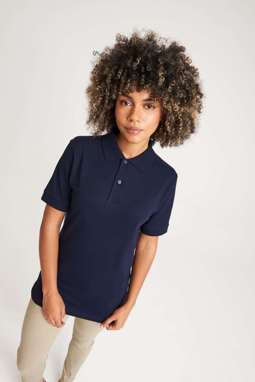STRETCH POLO - Black - modelimageurl