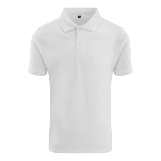 STRETCH POLO - White - colorimageurl