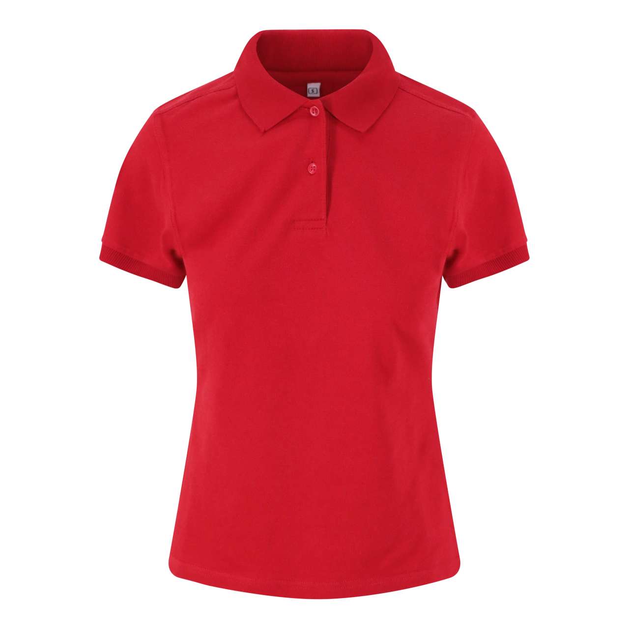 WOMEN'S STRETCH POLO - Black - modelimageurl
