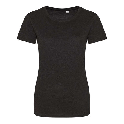 WOMEN'S TRI-BLEND T - Solid Black - colorimageurl