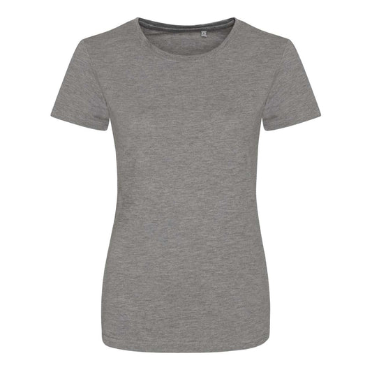 WOMEN'S TRI-BLEND T - Heather Grey - colorimageurl