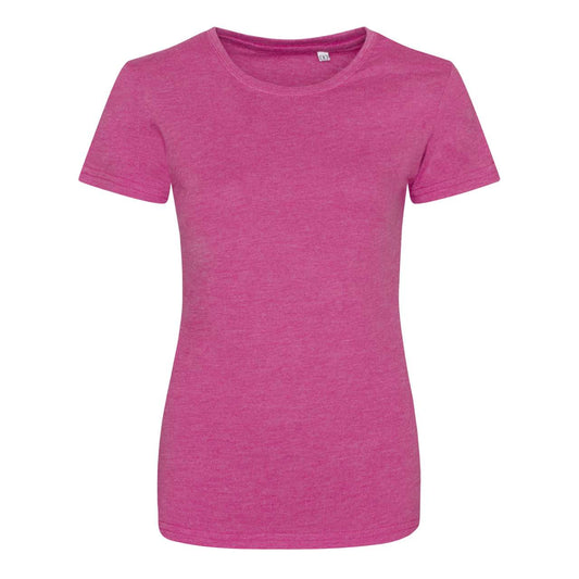 WOMEN'S TRI-BLEND T - Heather Pink - colorimageurl