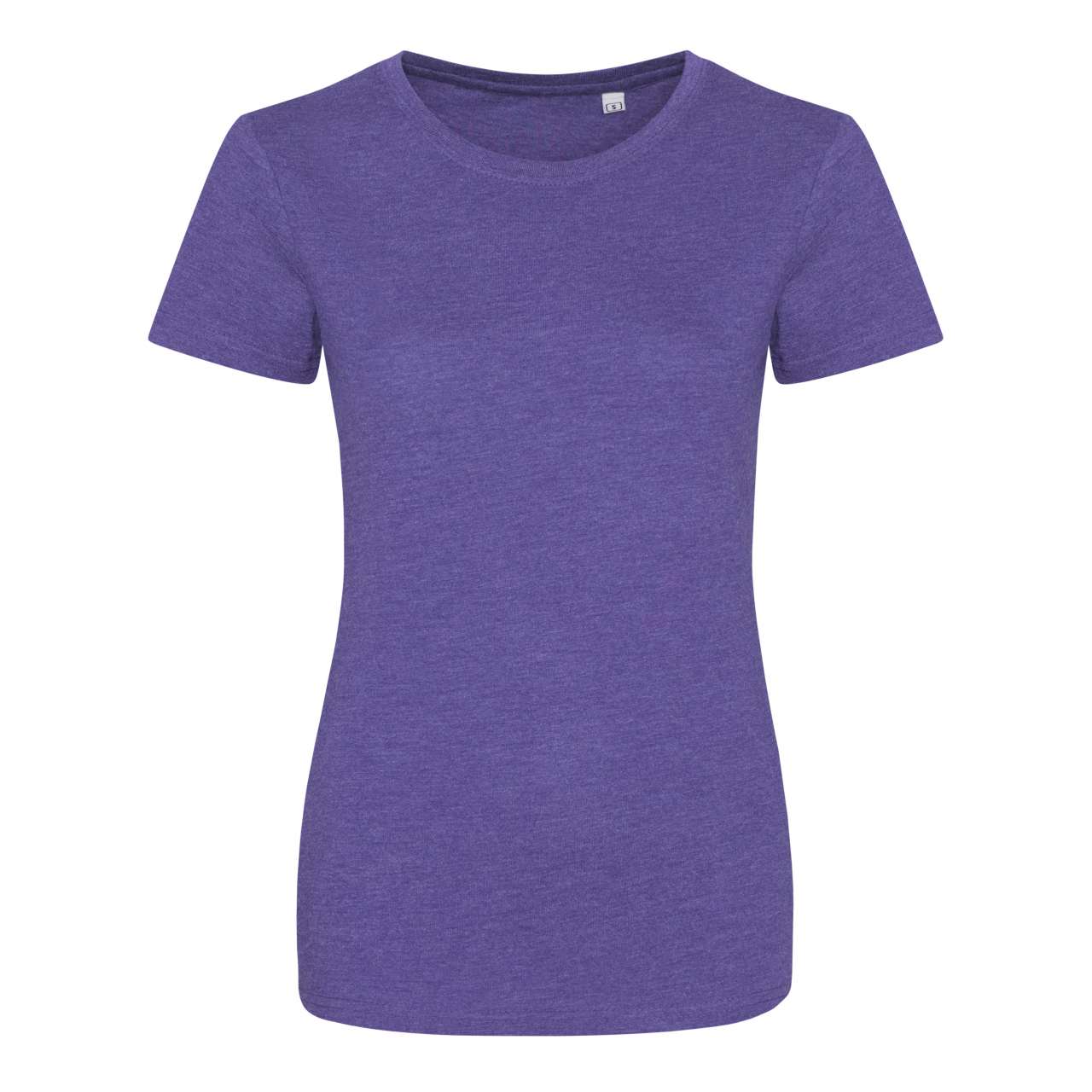 WOMEN'S TRI-BLEND T - Heather Purple - colorimageurl