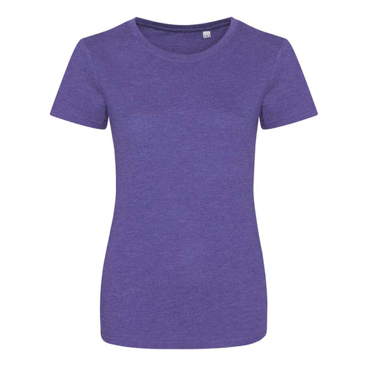 WOMEN'S TRI-BLEND T - Heather Purple - colorimageurl